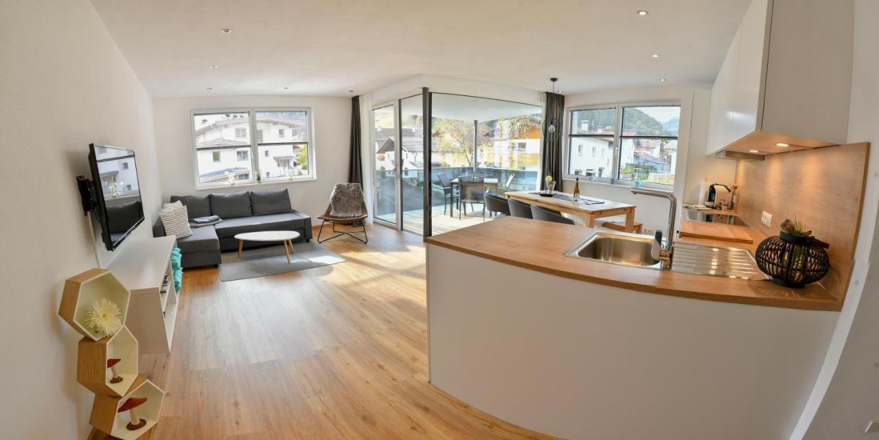 Veranda Appartement Bergblick Gries im Sellrain Kültér fotó